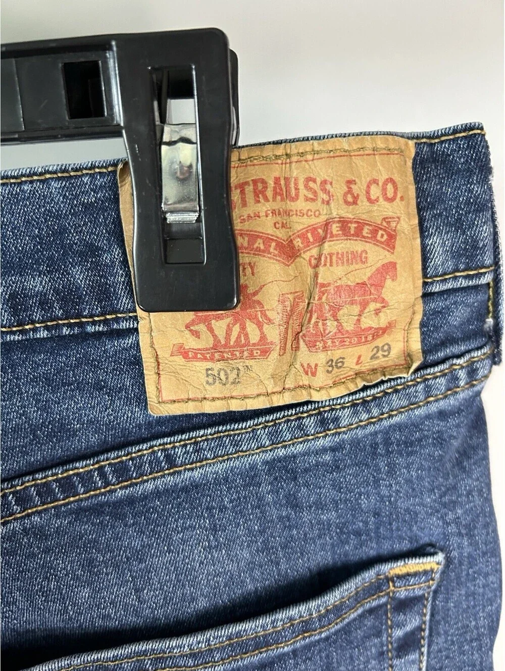 Levi’s 502 Denim Jeans Men’s Size 36x28